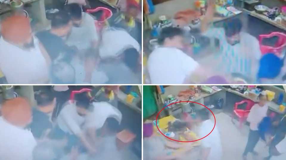 Video of shopkeeper assaulted viral on social media in Punjab
