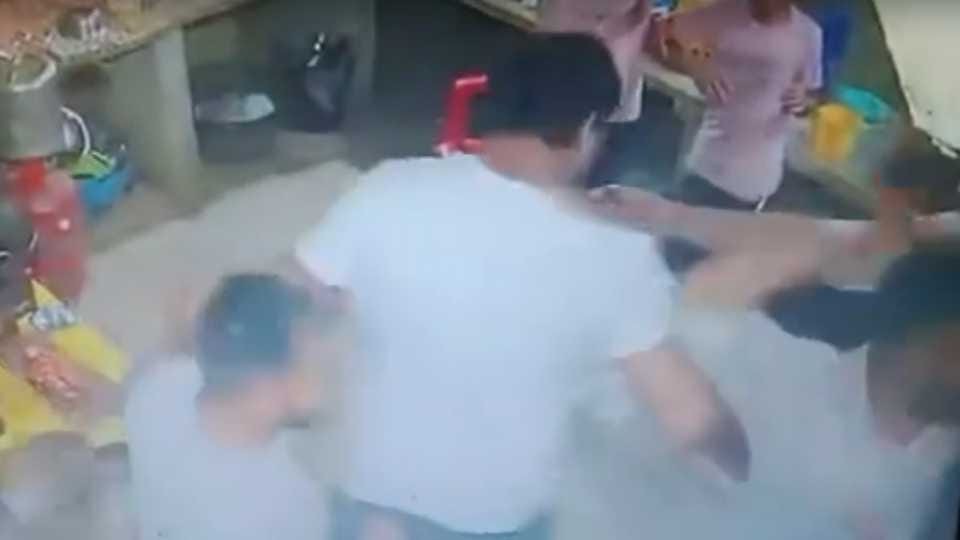 Video of shopkeeper assaulted viral on social media in Punjab