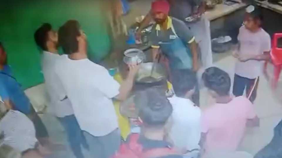Video of shopkeeper assaulted viral on social media in Punjab