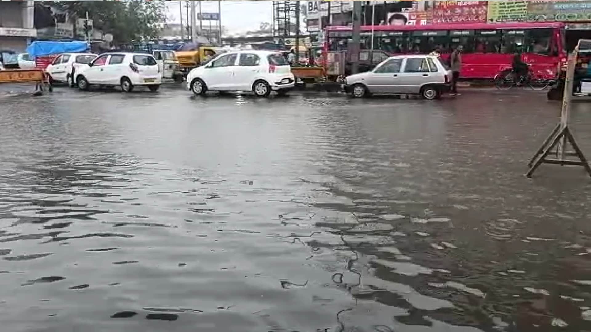 Bhopal: 47.6 mm of rain in 24 hours in the capital, water entered many areas, meteorological department warned of heavy rain