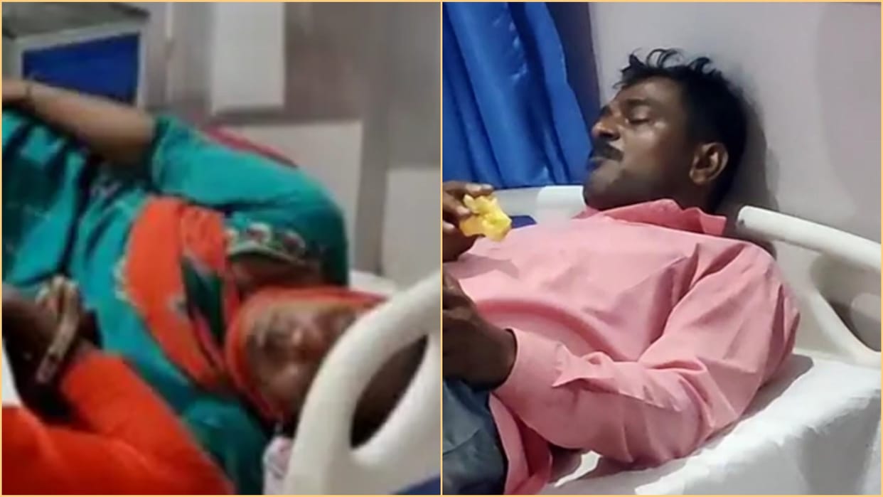Man consumed poison along with wife and children in Churu all admitted to hospital