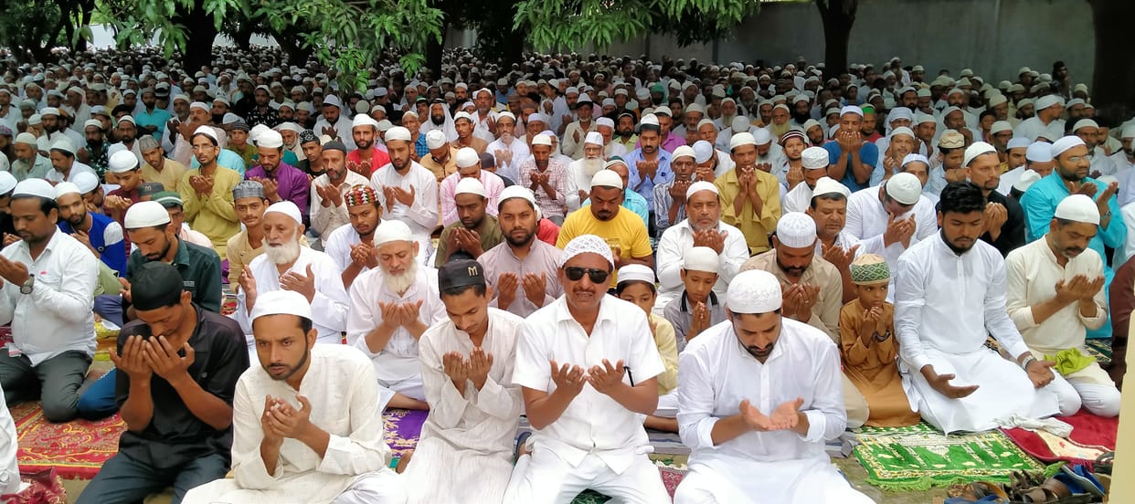 Prayers offered with the prayer of immortal and peace
