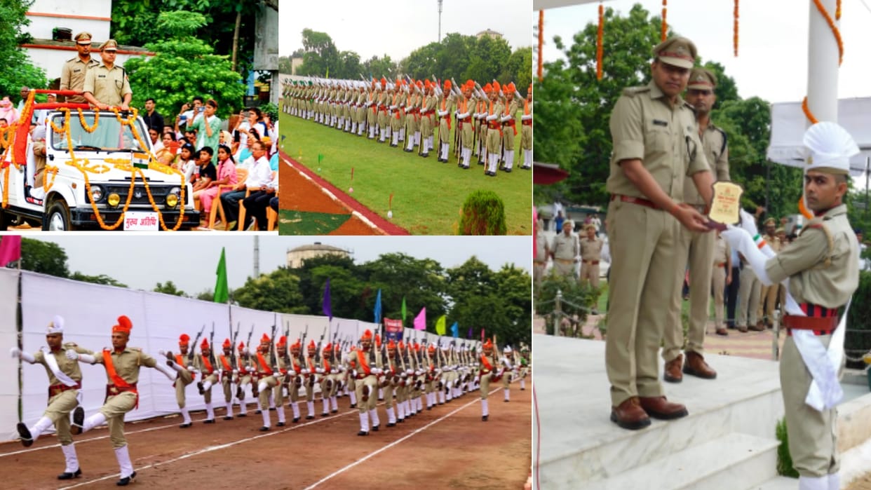 Muzaffarnagar: 138 constables parade in convocation, trainee constable Vikrant Kumar was selected as the best