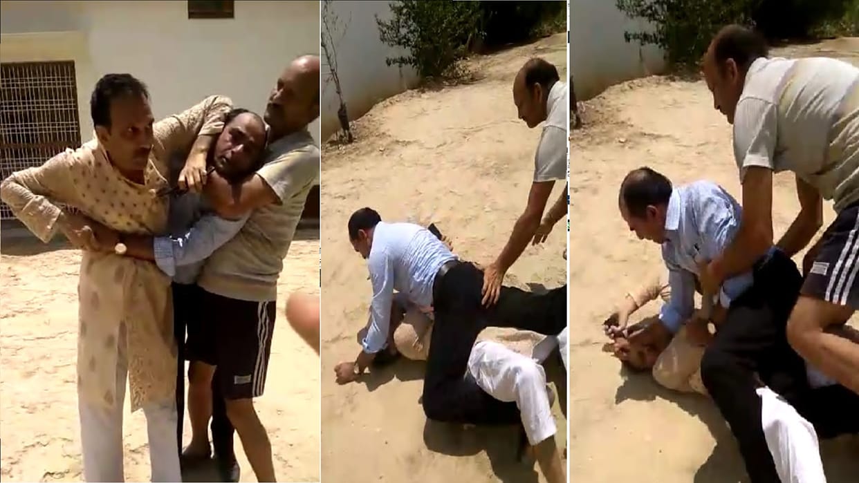Video Viral: Bahraich SDM and his brother beaten up in land dispute, case against seven including couple