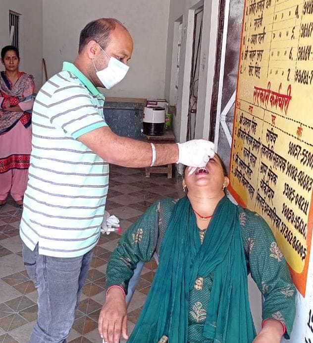 Covid test will also be done for patients admitted in hospitals