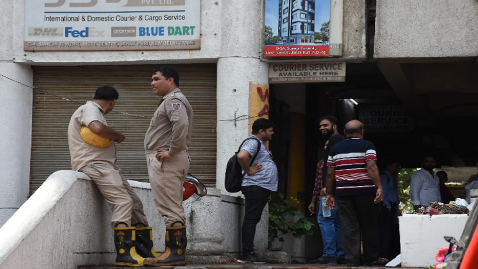 Fire in Janakpuri District Center fire broke out on the 11th floor of Kirti Shikhar building located in center