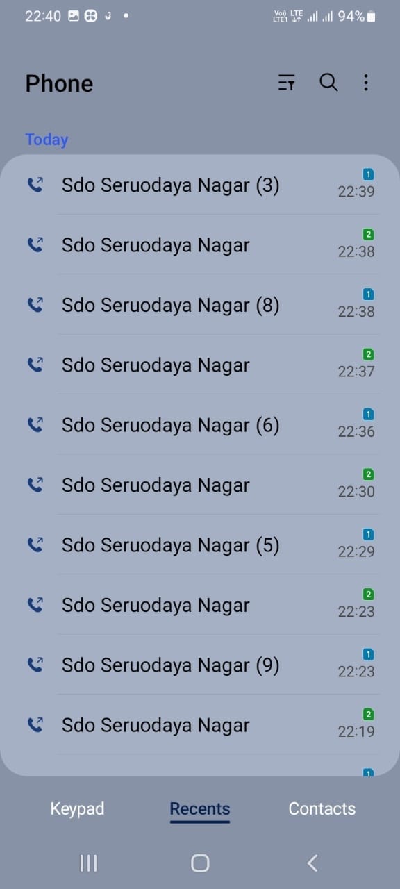 50 calls in 43 minutes