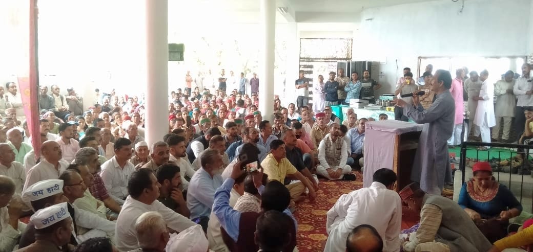 after completed of demand of janjatiya area in giripaar -people will feel happy- said dr. amichand