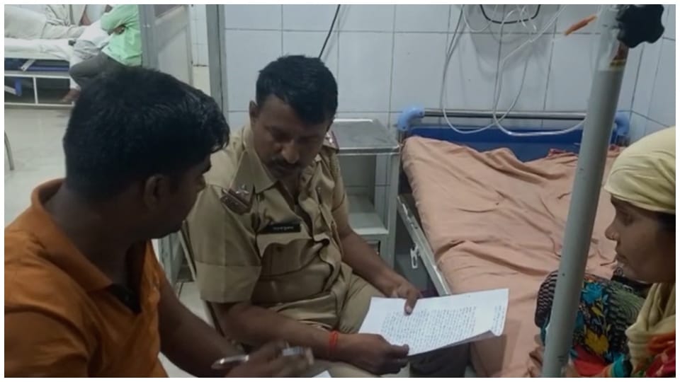 Husband throws wife in river along with relatives accused of murder if left alive dholpur