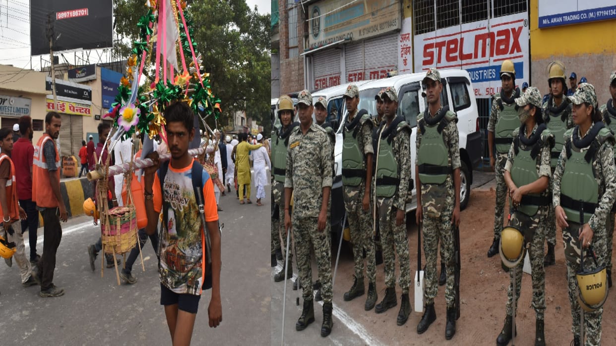kanwar yatra 2022: kanwar yatra will be monitored by three helicopters, 125 cameras