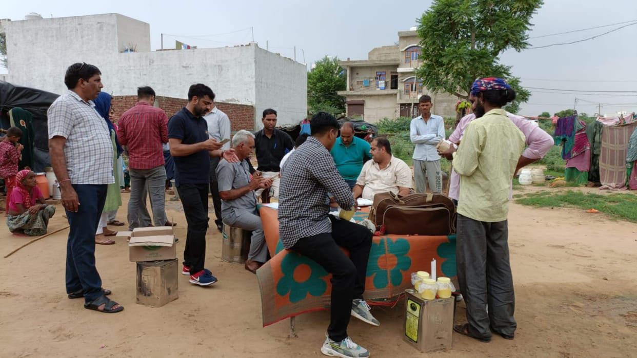 Chief Minister flying squad has busted a gang manufacturing fake ghee In Mahendragarh