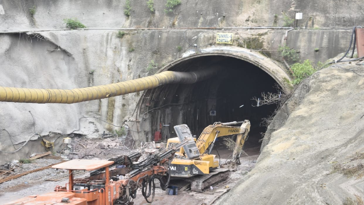 Kiratpur Nerchowk Fourlane: Both ends of tunnel number five will be found in six days