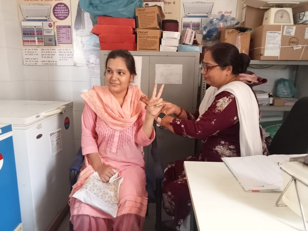 Five lacs people protected themselves by getting the vaccine