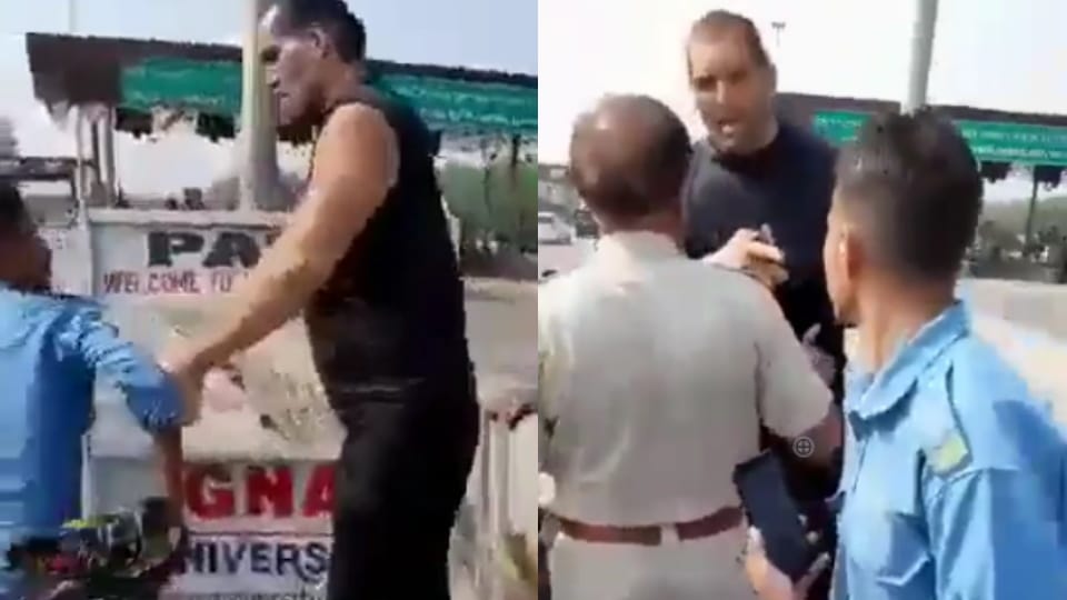 Video of Wrestler Great Khali arguing with toll workers at Phillaur toll plaza goes viral