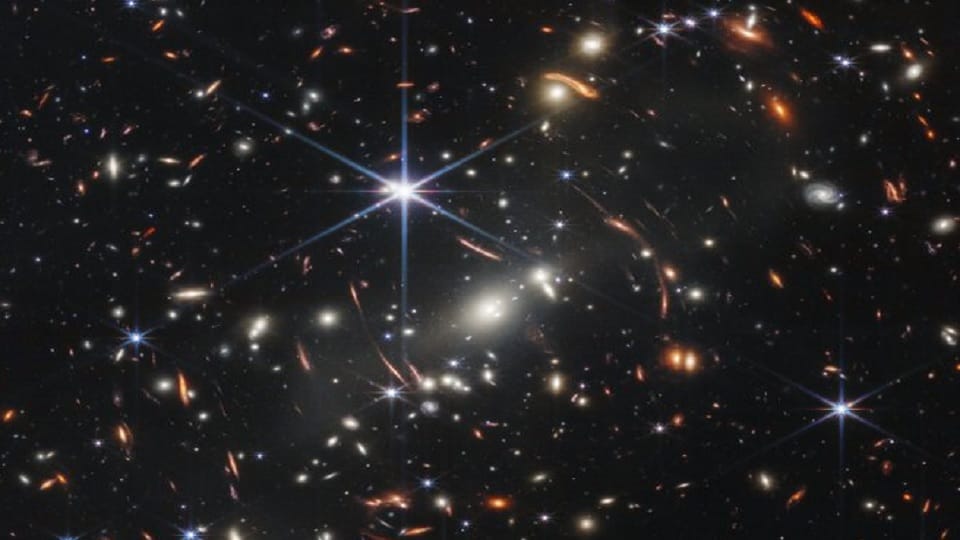 NASA reveals first image from James Webb Space Telescope