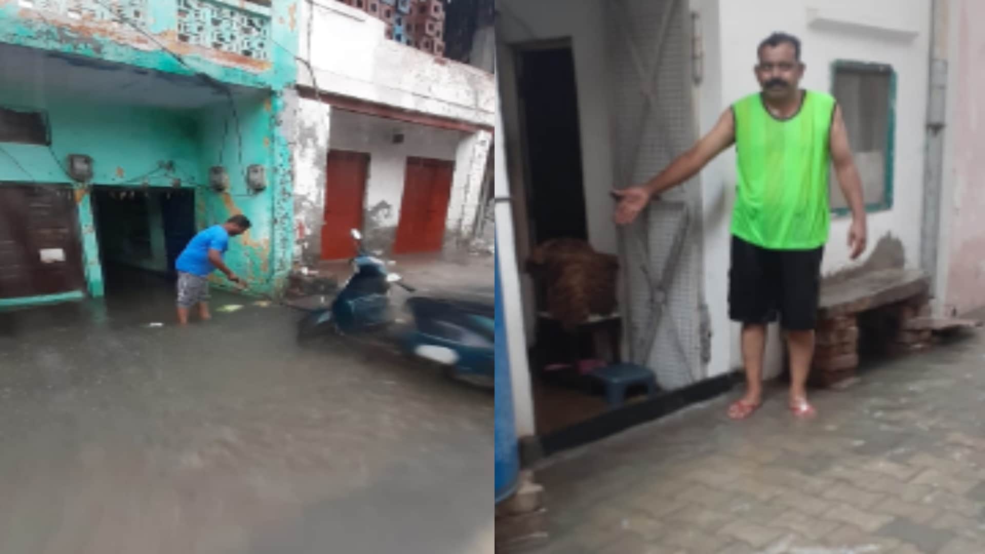 Meerut: claims of cleanliness in city failed, roads turned into ponds in two rains