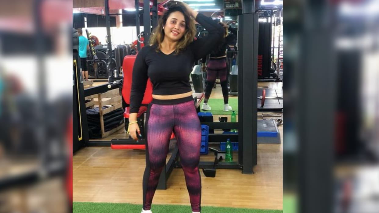 Bhojpuri actress rani chatterjee shared gym photos on social media fans said Fit and fine