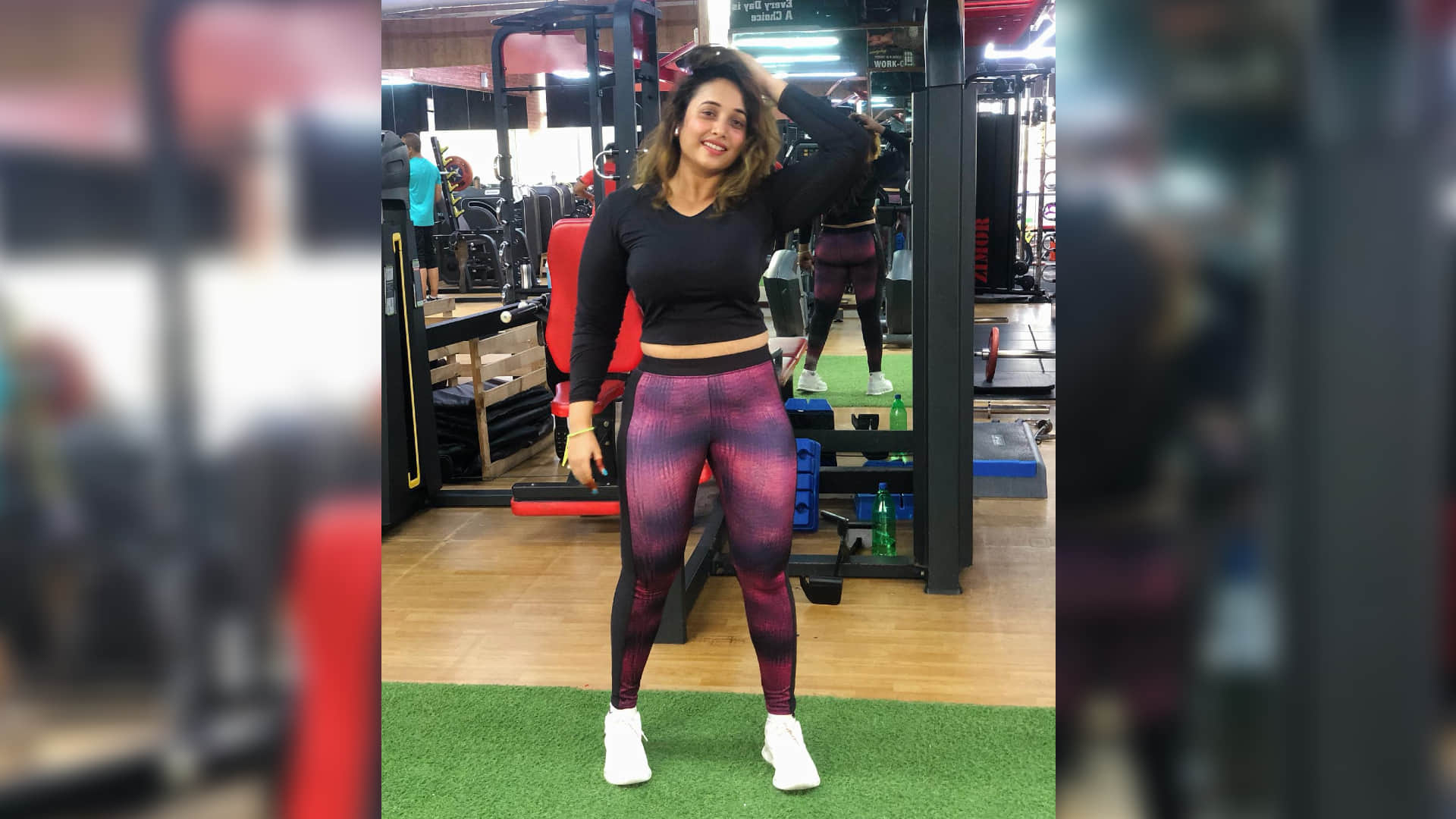 Bhojpuri actress Rani Chatterjee shares her pictures in gym wear looks beautiful in workout glow