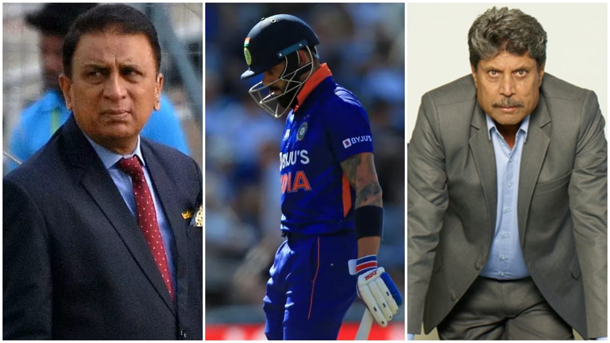 Sunil Gavaskar Defends Virat Kohli, says- No One Talks When Rohit Sharma and Other batsman Don't Get Runs