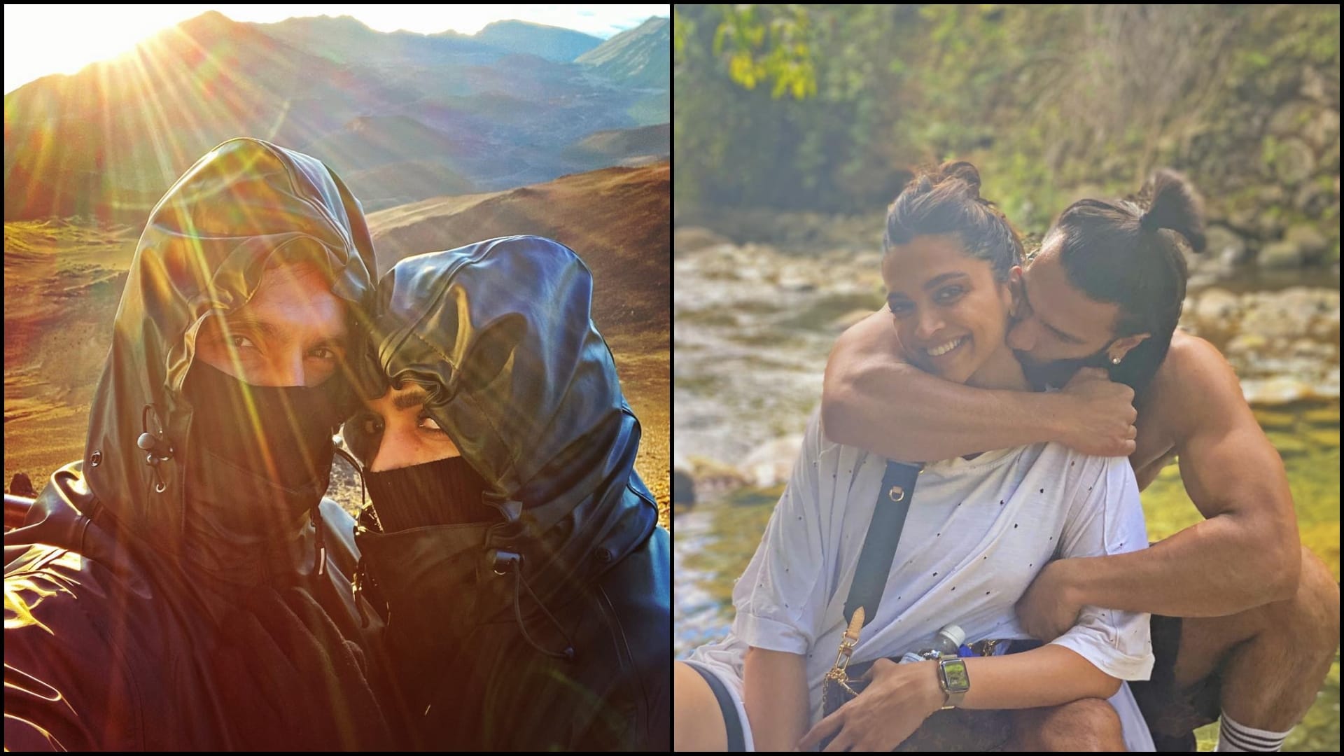 Photos of the Day: Ranveer Singh and Deepika Padukone gets romantic and pooja hegde bold look in bikini vaani kapoor ranbir kapoor shamshera Sanya Malhotra Ananya Panday Urfi Javed