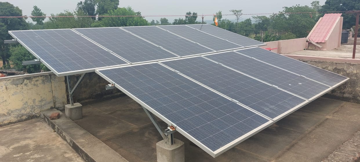 417 people installed roof top solar plant in the district