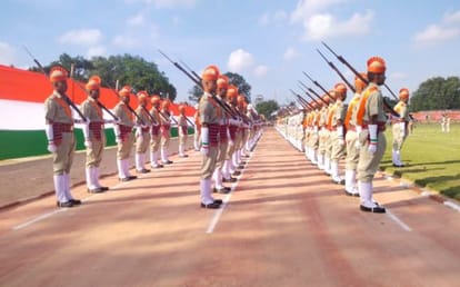 Hundreds of recruited constables became part of UP PAC with the oath of duty and allegiance