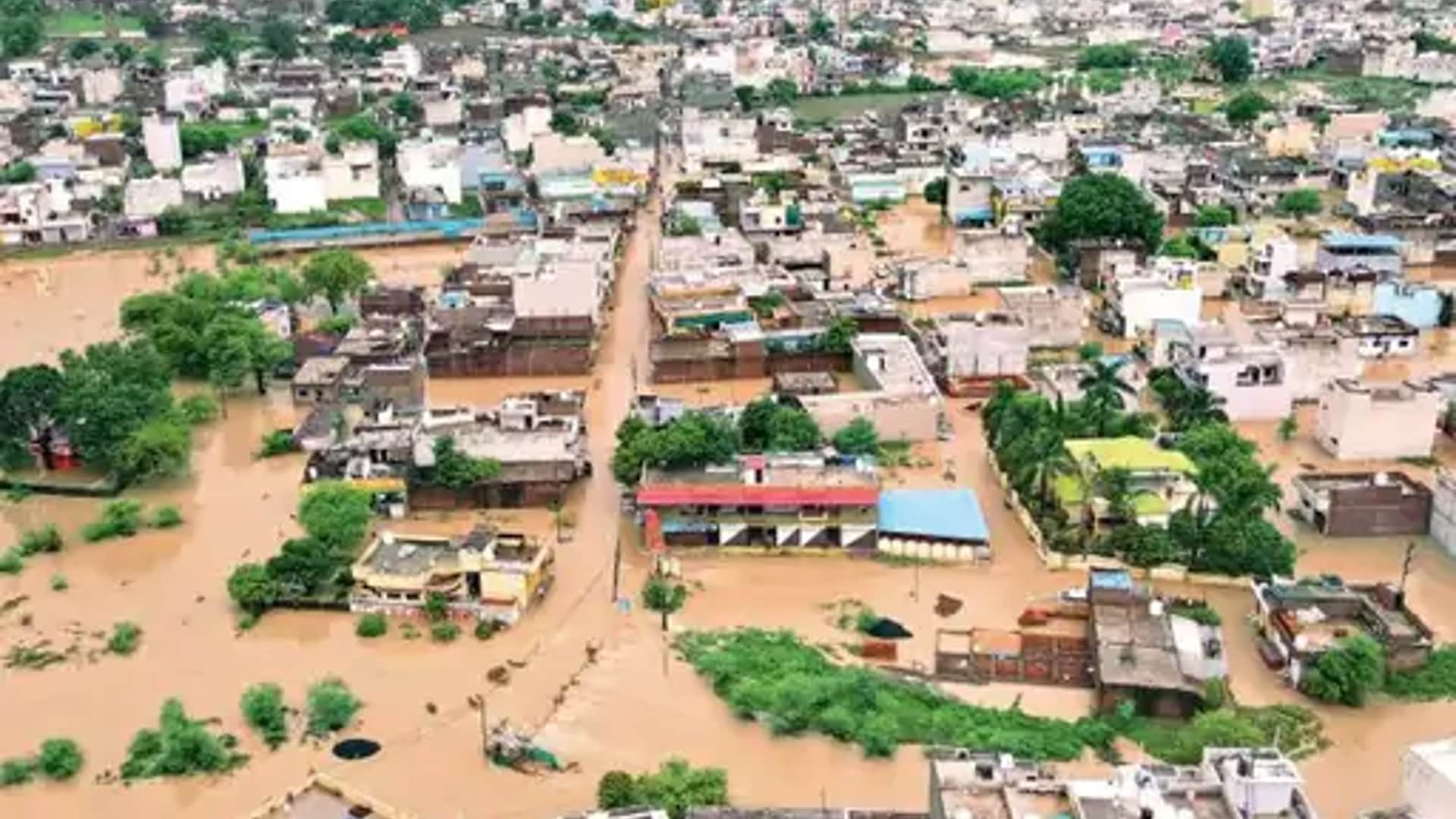 Rainfall Alert in Madhya Pradesh Schools Closed in 12 Districts of MP Train Service Stopped Weather Rain News