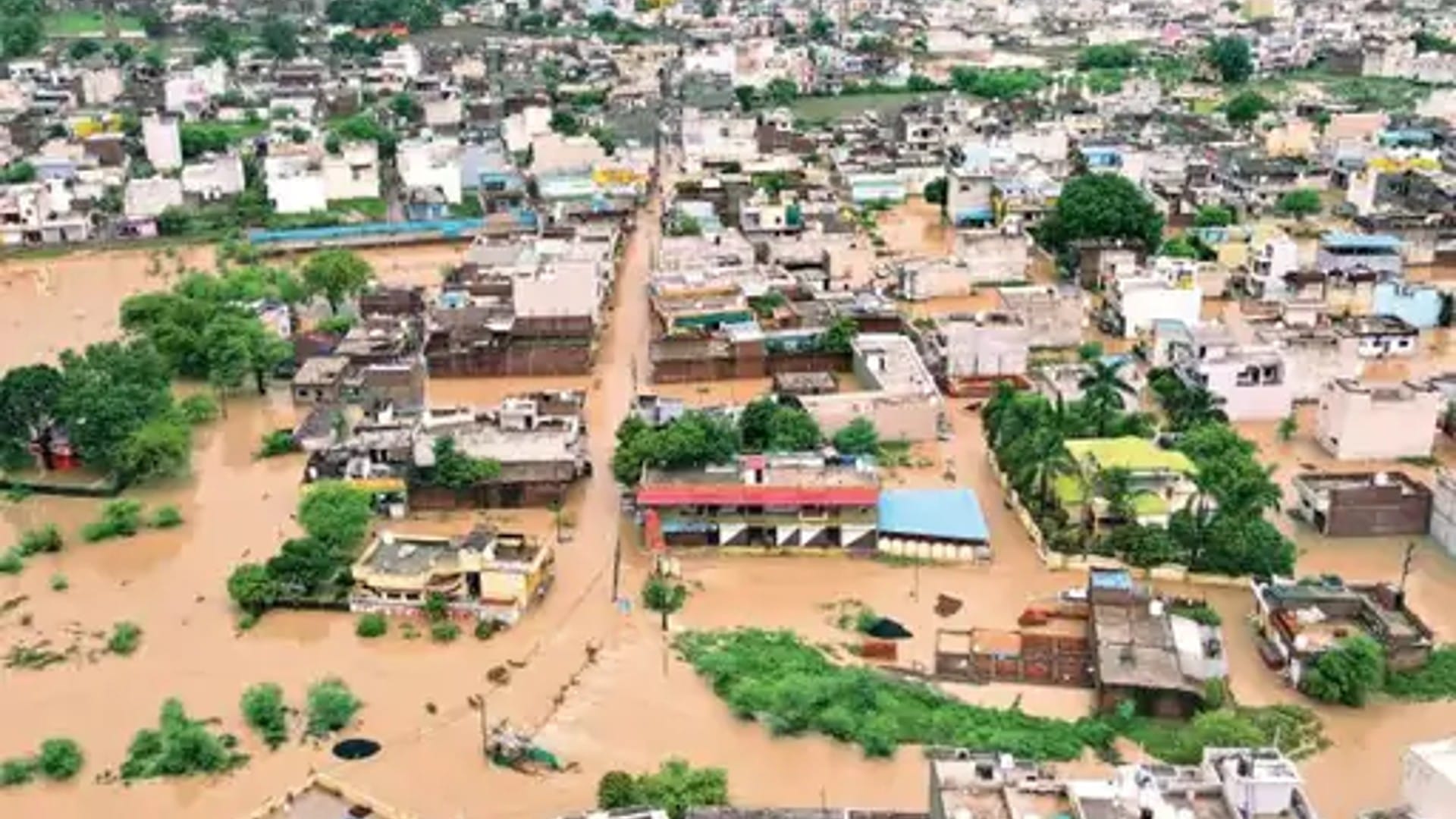 Rainfall Alert in Madhya Pradesh Schools Closed in 12 Districts of MP Train Service Stopped Weather Rain News