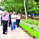 सड़कों के सौंदर्यीकरण का उपराज्यपाल ने किया शुभारंभ
