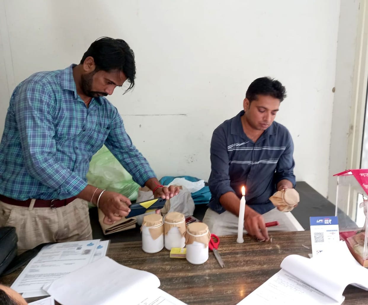 Prepared in Kalayat and selling paneer in Chandigarh