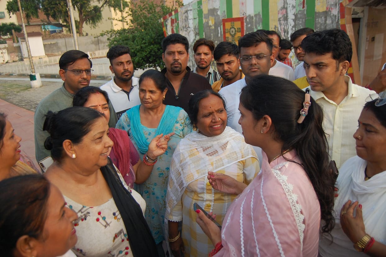 Disorders in Children's Park, public angry