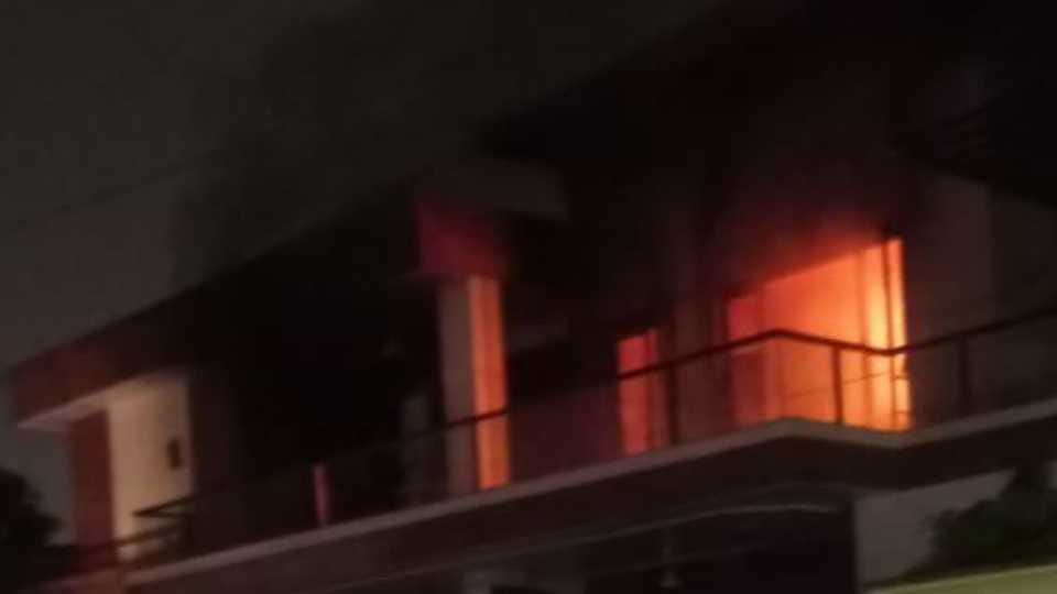 Fire break out in a house in Sector 36 of Chandigarh