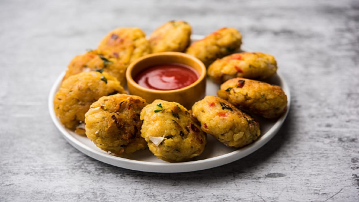 Tea Time Snacks Recipes How To Make Poha Cutlet Recipe In Hindi