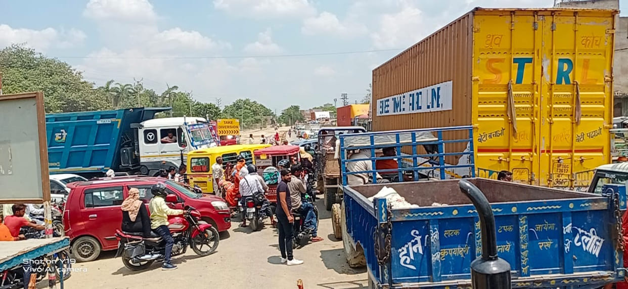 kannauj,kannauj news,up news,jaam,gt road