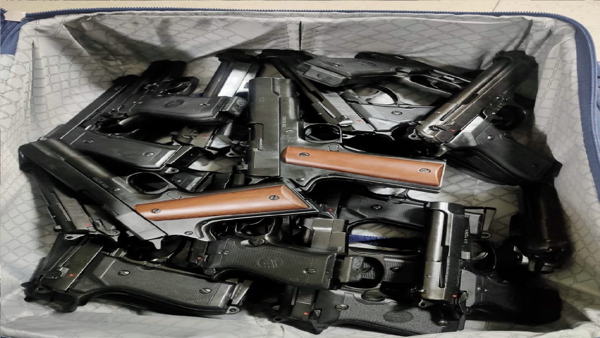 Indian couple arrived from Vietnam nabbed with 45 guns worth over Rs 22 lakh