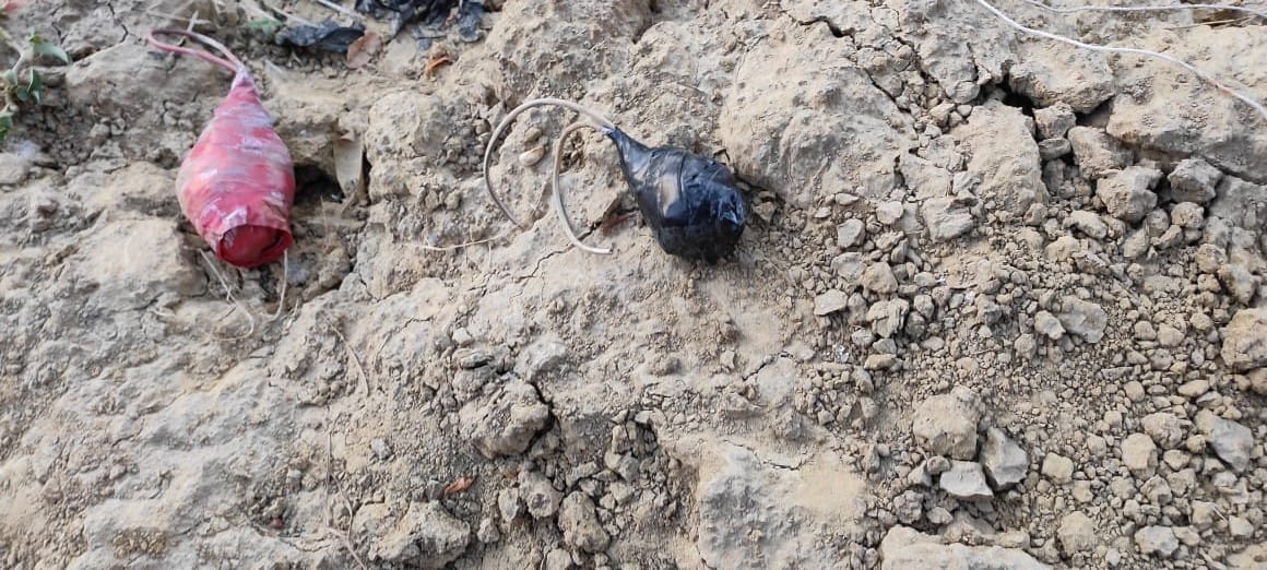 Police is telling firecracker, villagers are scared thinking bomb