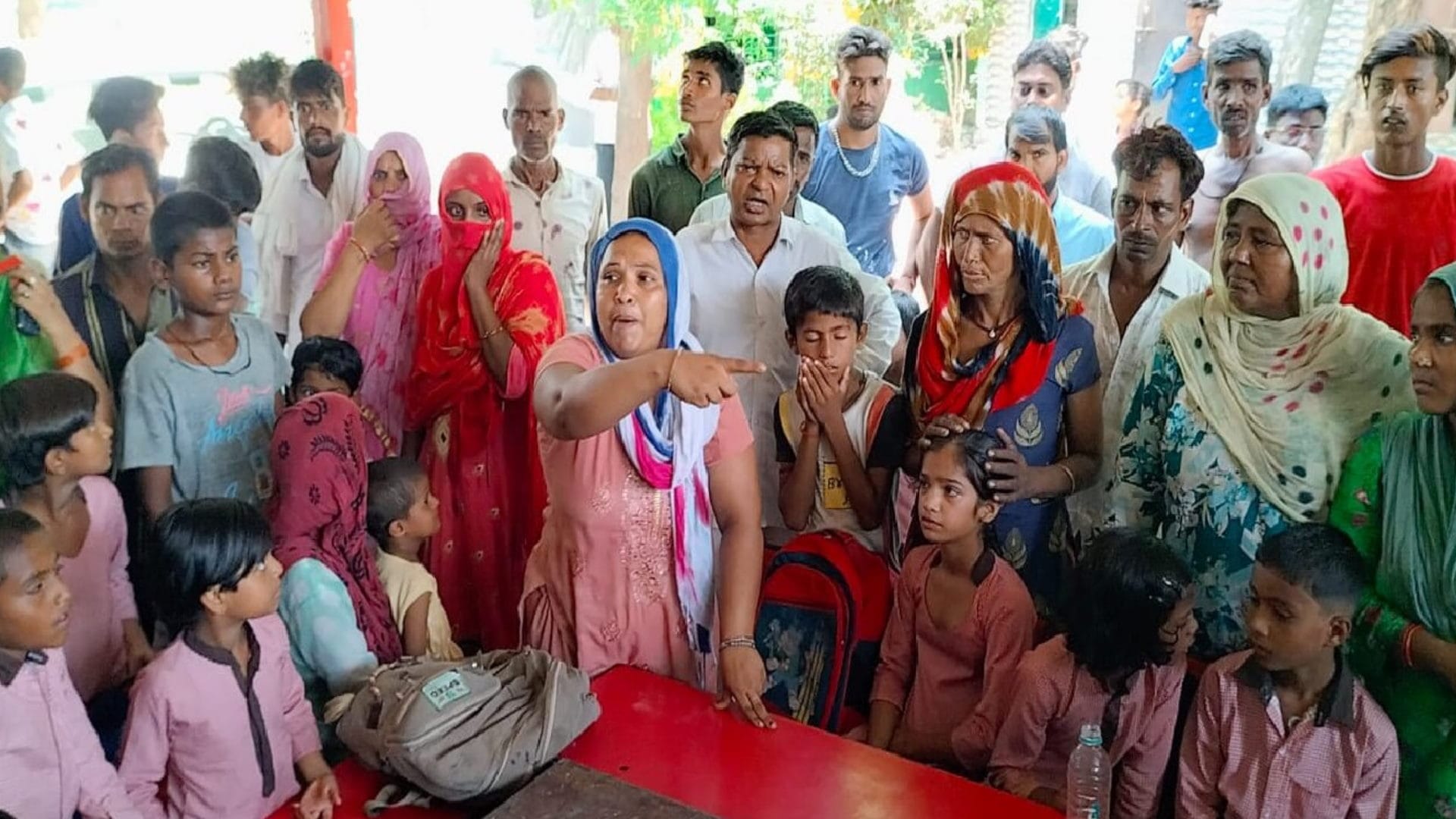 School Childrens health deteriorated after eating mid day meal in Muzaffarnagar see photos