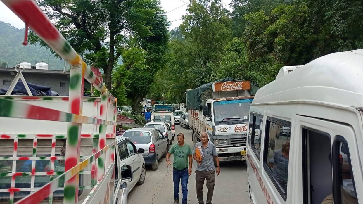Tadoli was jammed for three hours, the patient suffered