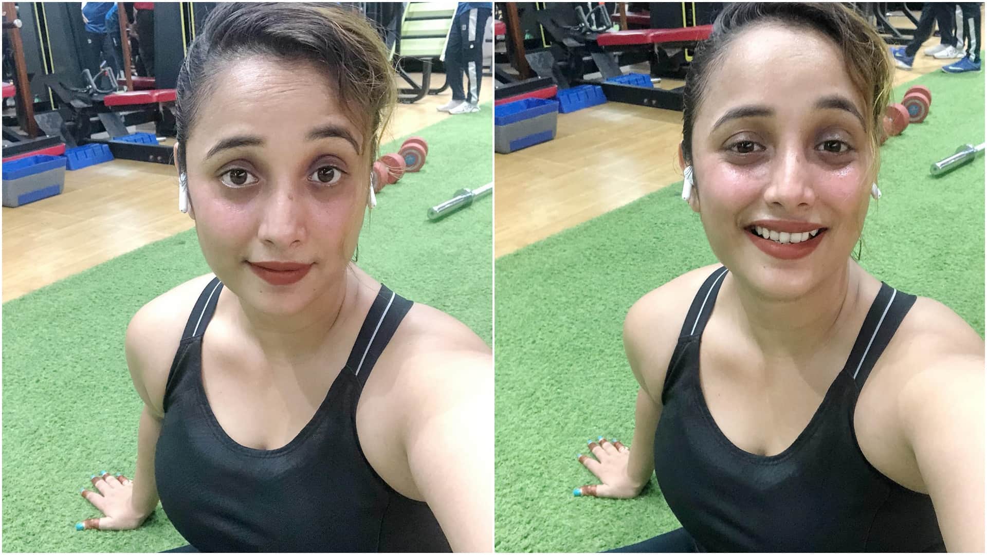 Bhojpuri actress Rani Chatterjee shares her pictures in gym wear looks beautiful in workout glow