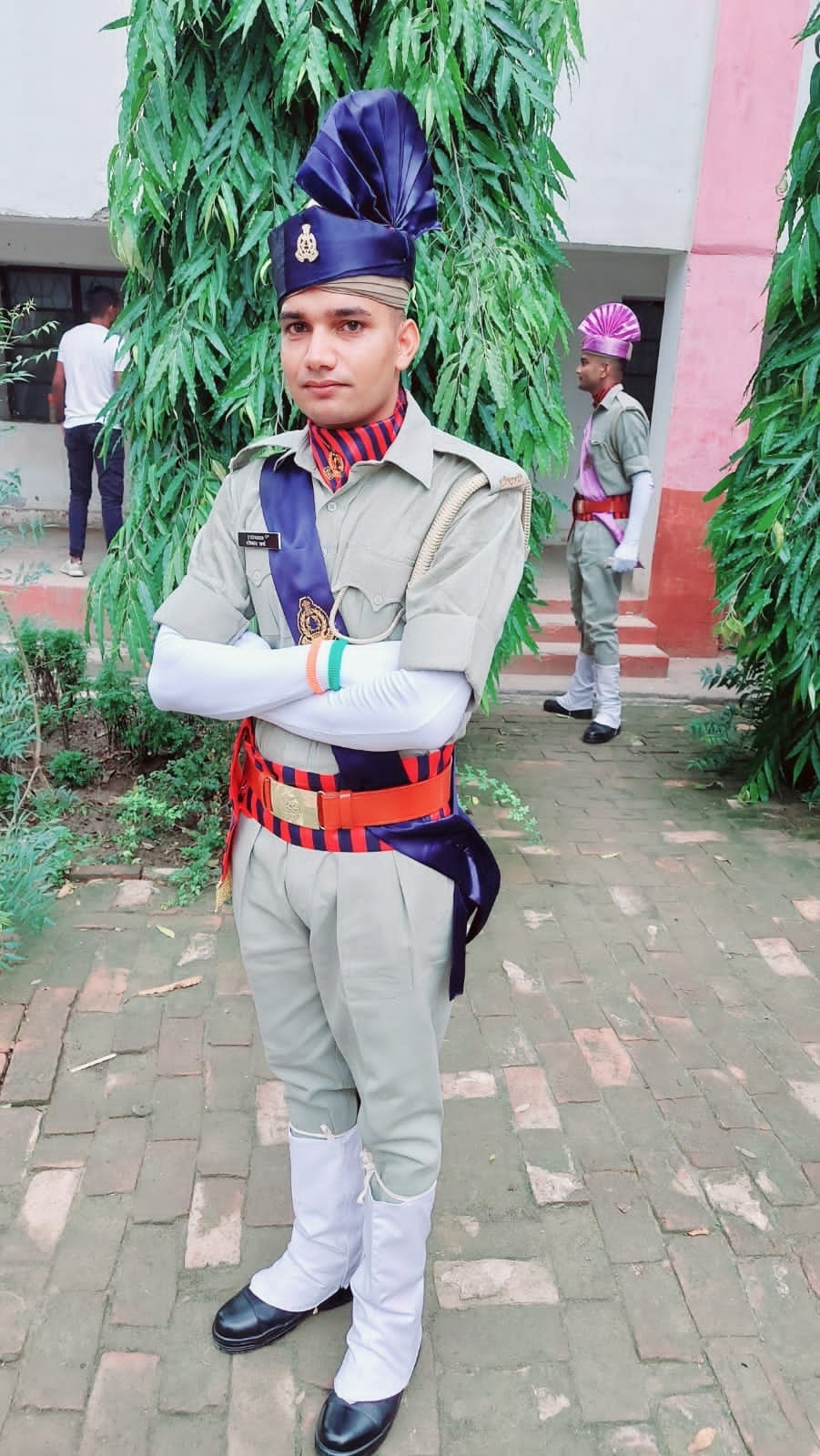 Blooming faces, the department got 181 new policemen