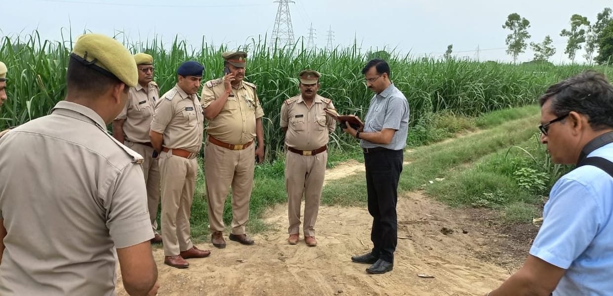 Ghaziabad team reached to investigate
