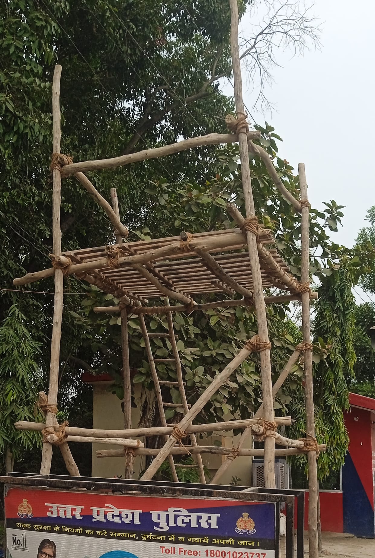 Administration engaged in repairing the Kanwar road
