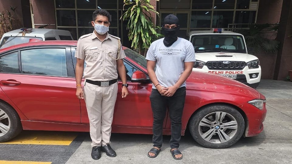 Delhi The absconding accused arrested after hitting the vehicle the victim had died