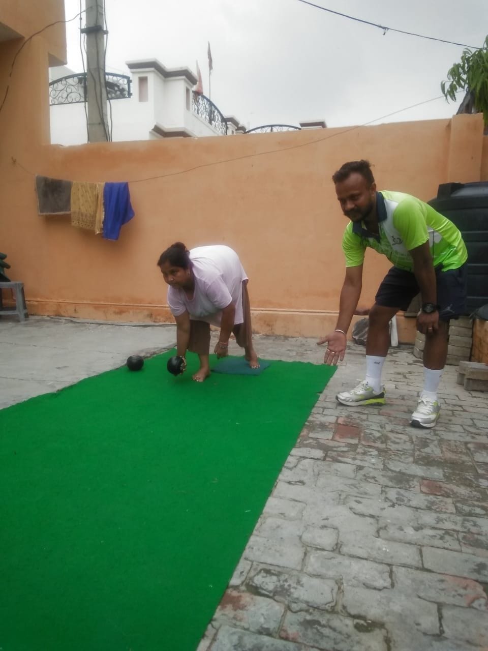 Tejli's dream made the name of the district and state shine in the para log balls