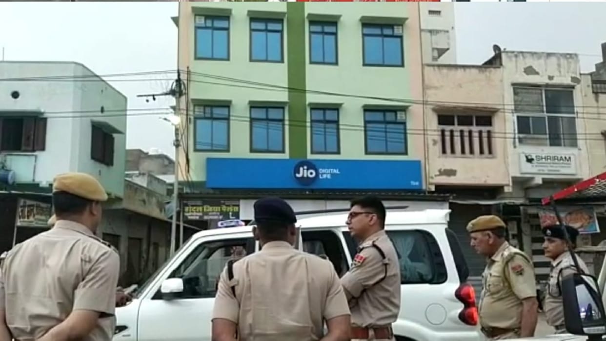Tension in Bhilwara Asind girl registered rape case on accused police caught youth