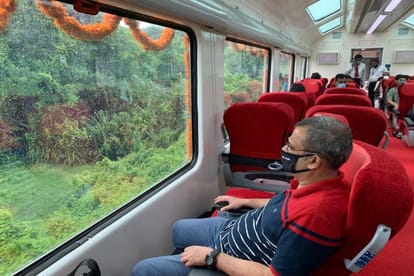 Vistadome in Kashmir to start form october 19 all weather glass ceiling AC train budgam to banihal