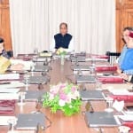 हिमाचल कैबिनेट की बैठक।