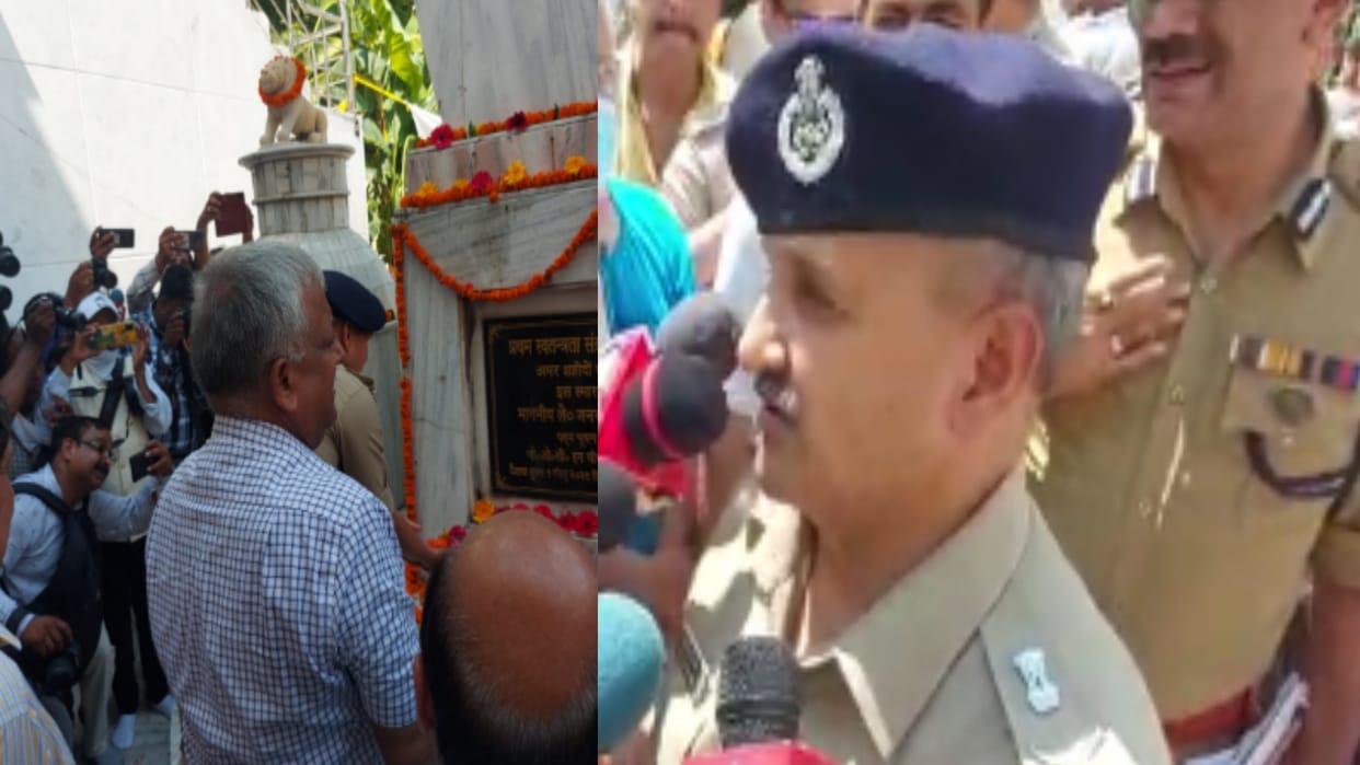 State Additional Chief Secretary Home Avnish Awasthi and DGP Devendra Chauhan inspected the Kanwar road in Meerut