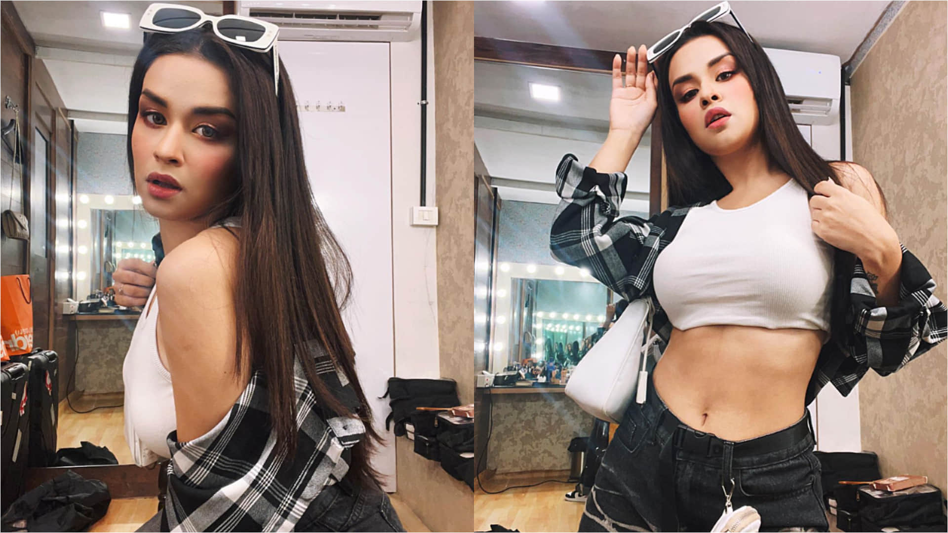 Actress Avneet Kaur Hot Look In White Top And Black Jeans See Pic On Social Media