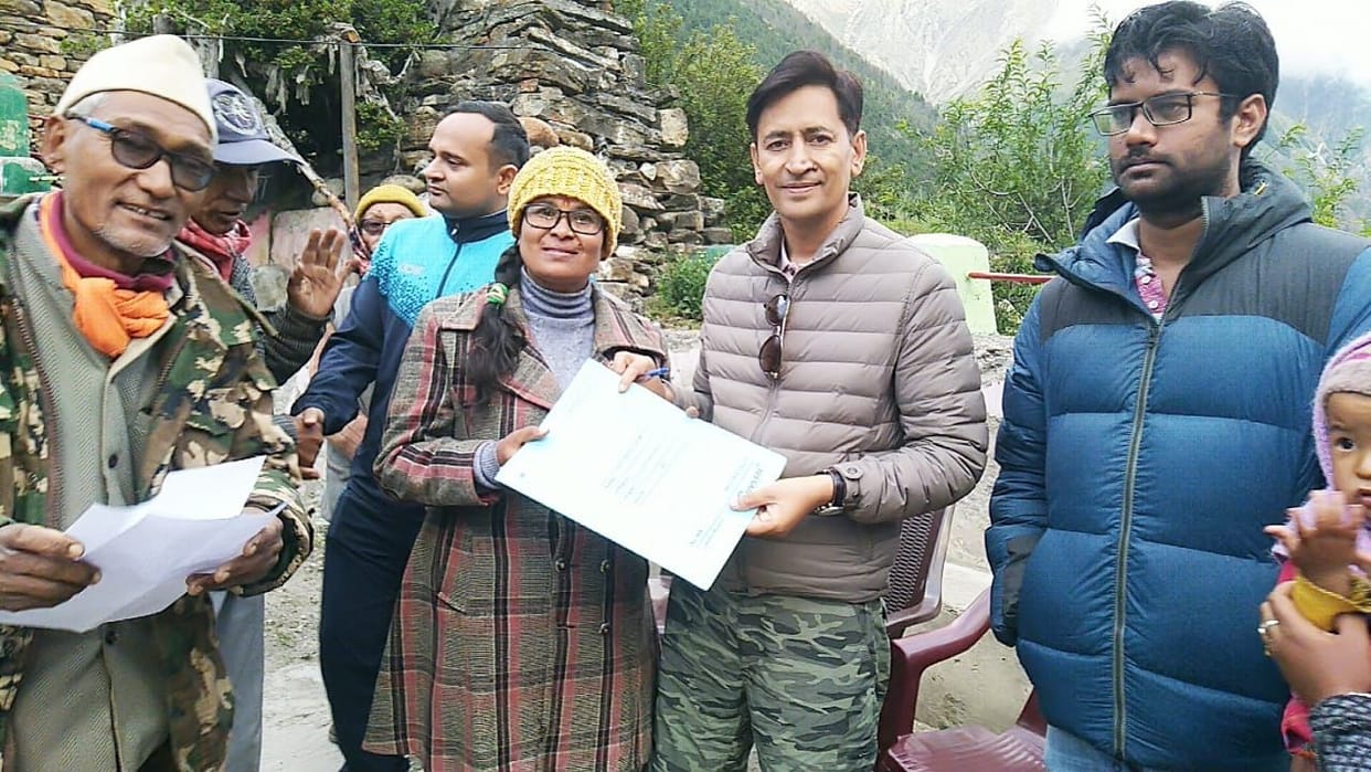 Kumaun Commisnor Deepak Rawat in Dharchula